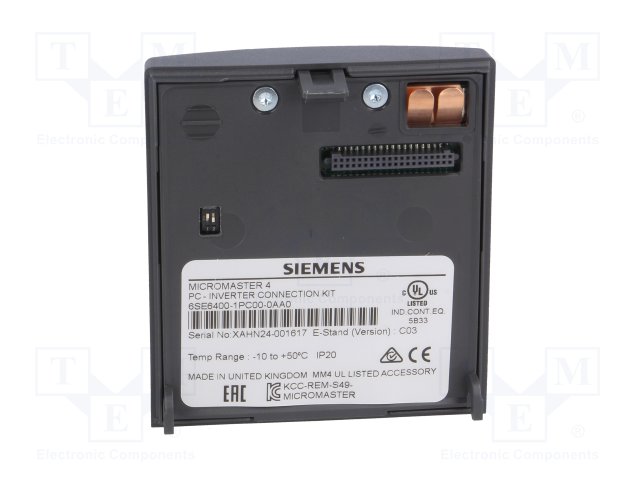 SIEMENS 6SE6400-1PC00-0AA0