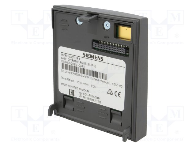 SIEMENS 6SE6400-0BE00-0AA1