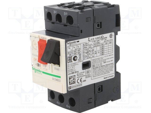 SCHNEIDER ELECTRIC GV2ME02