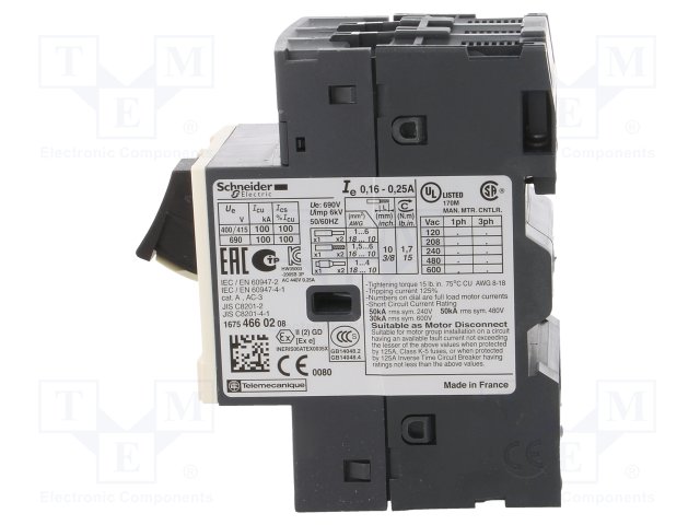 SCHNEIDER ELECTRIC GV2ME02