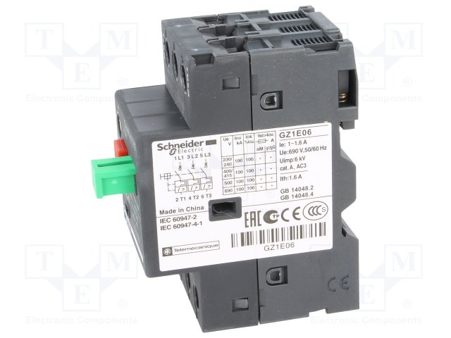 SCHNEIDER ELECTRIC GZ1E06