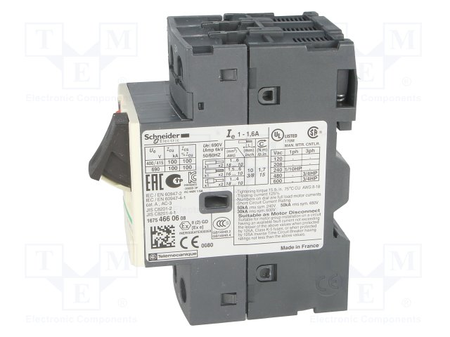 SCHNEIDER ELECTRIC GV2ME06