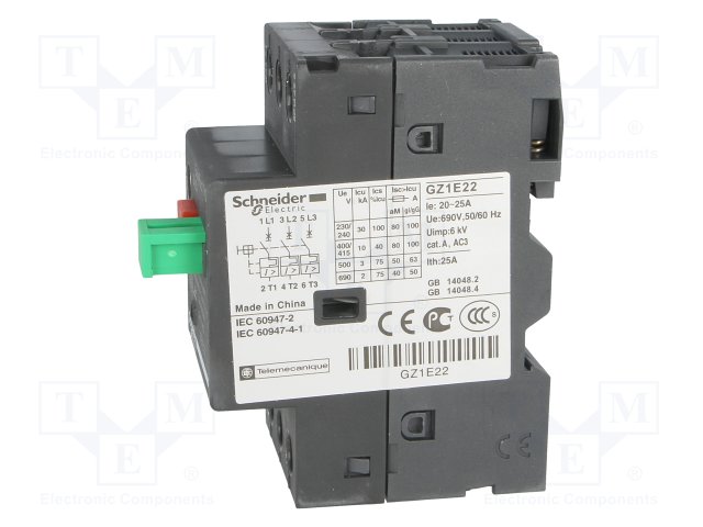 SCHNEIDER ELECTRIC GZ1E22