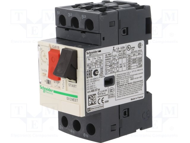 SCHNEIDER ELECTRIC GV2ME07