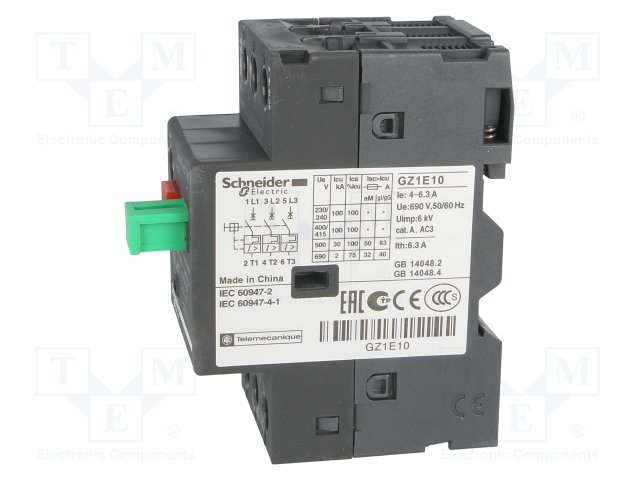 SCHNEIDER ELECTRIC GZ1E10