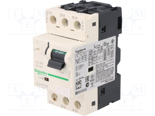 SCHNEIDER ELECTRIC GV2RT08