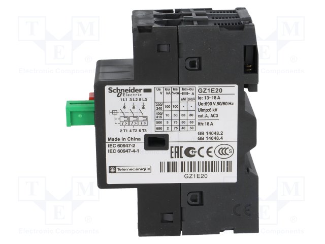 SCHNEIDER ELECTRIC GZ1E20