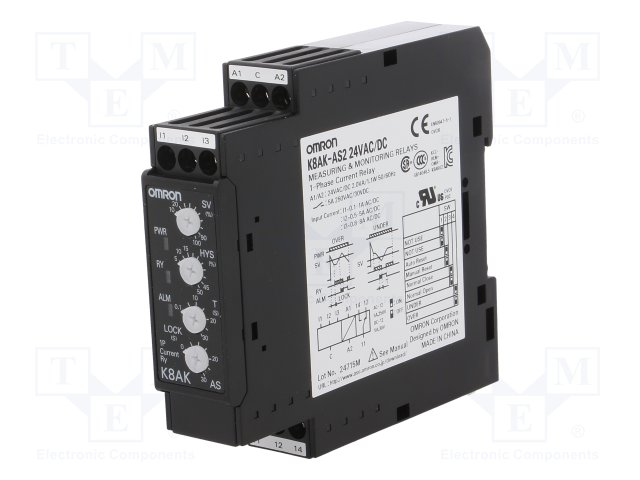 OMRON K8AK-AS2 24VAC/DC