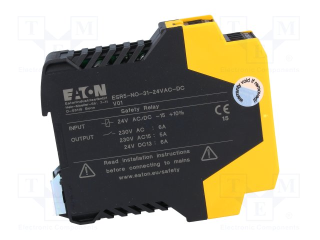 EATON ELECTRIC ESR5-NO-31-24VAC-DC