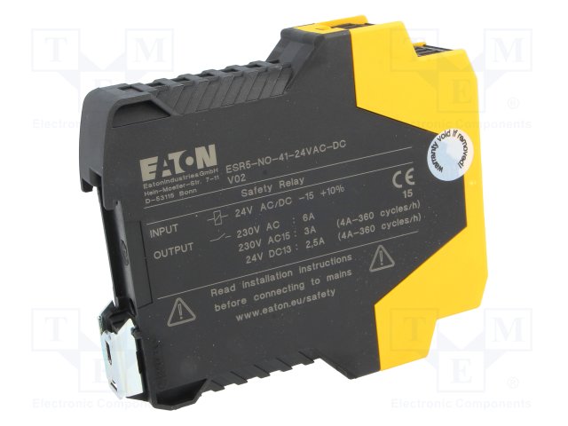 EATON ELECTRIC ESR5-NO-41-24VAC-DC