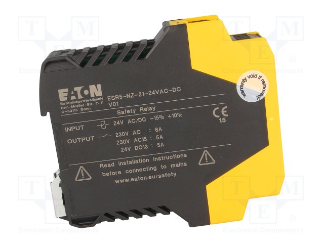 EATON ELECTRIC ESR5-NZ-21-24VAC-DC