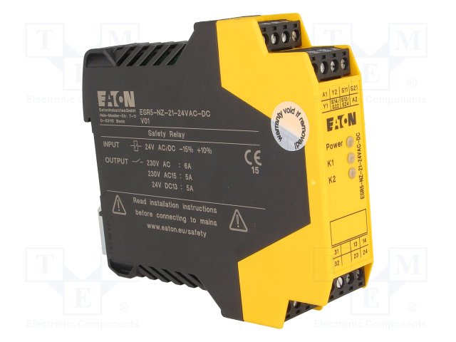 EATON ELECTRIC ESR5-NZ-21-24VAC-DC