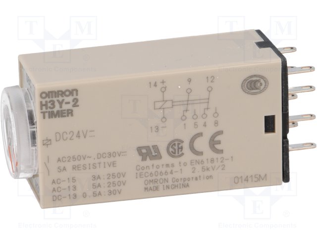 OMRON H3Y-2 DC24 10S