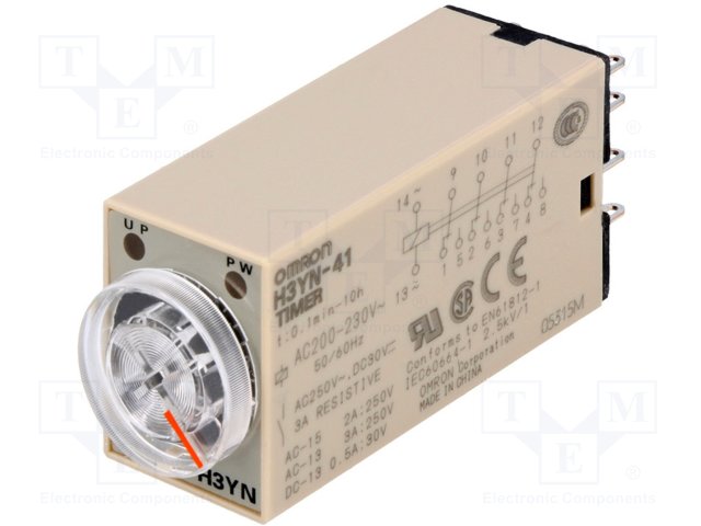 OMRON H3YN-41 AC200-230