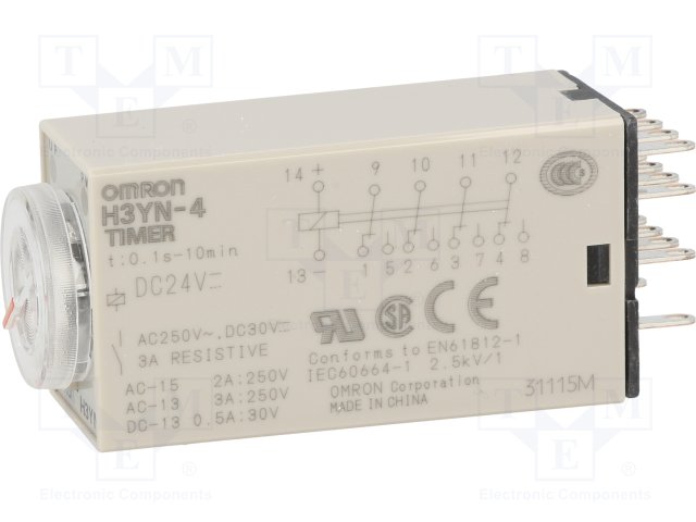 OMRON H3YN-4 DC24