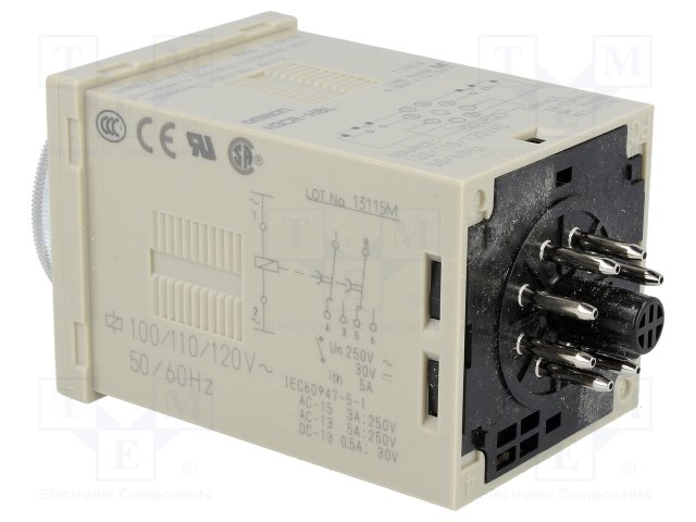 OMRON H3CR-H8L 100-120AC M