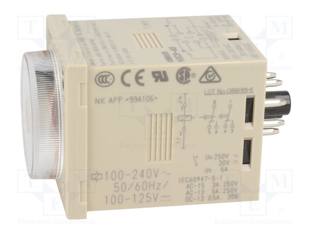 OMRON H3CR-A8 100-240AC/100-125DC