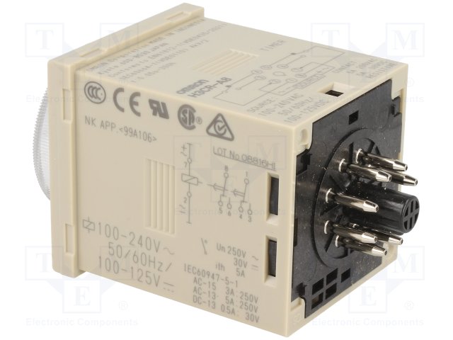 OMRON H3CR-A8 100-240AC/100-125DC