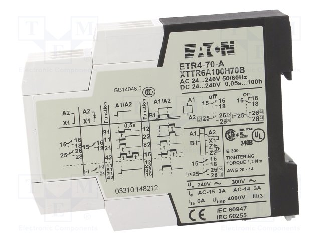 EATON ELECTRIC ETR4-70-A