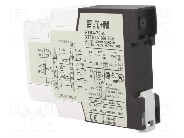 EATON ELECTRIC ETR4-70-A