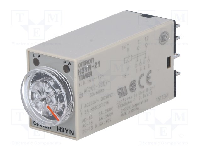 OMRON H3YN-21 AC200-230