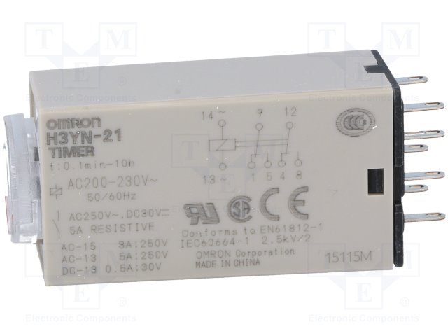 OMRON H3YN-21 AC200-230