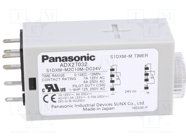 PANASONIC S1DXM-M2C10M-DC24V