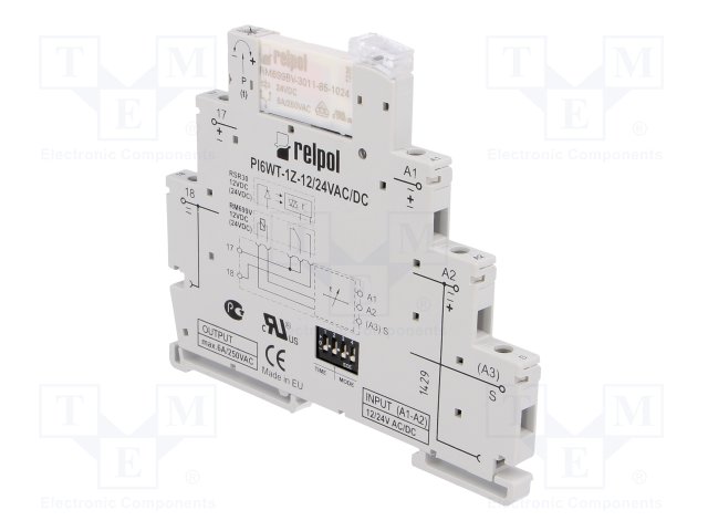 RELPOL PIR6WT-1Z-24VAC/DC-R