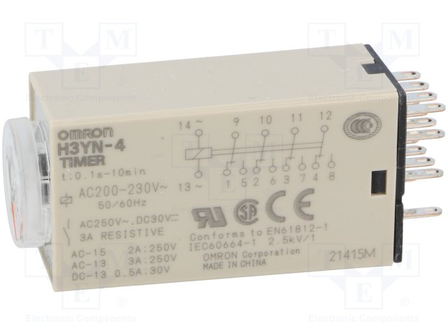 OMRON H3YN-4 AC200-230