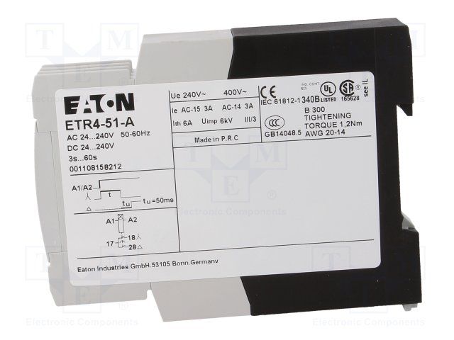 EATON ELECTRIC ETR4-51-A