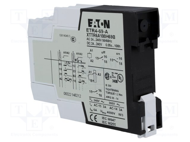 EATON ELECTRIC ETR4-69-A