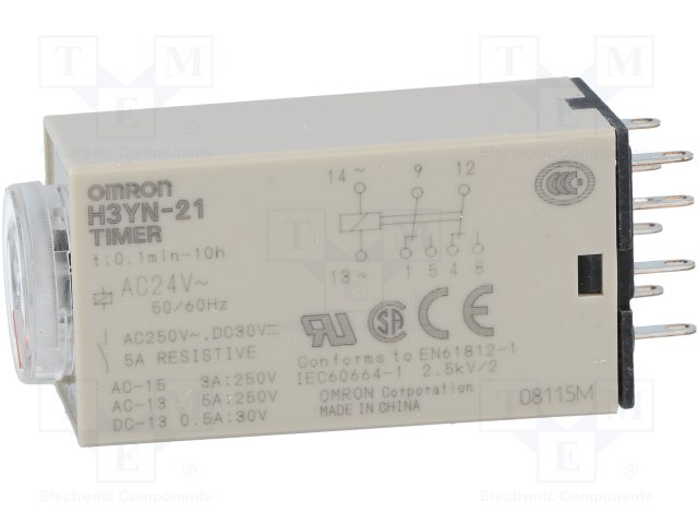 OMRON H3YN-21 AC24