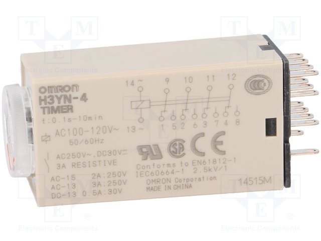 OMRON H3YN-4 AC100-120