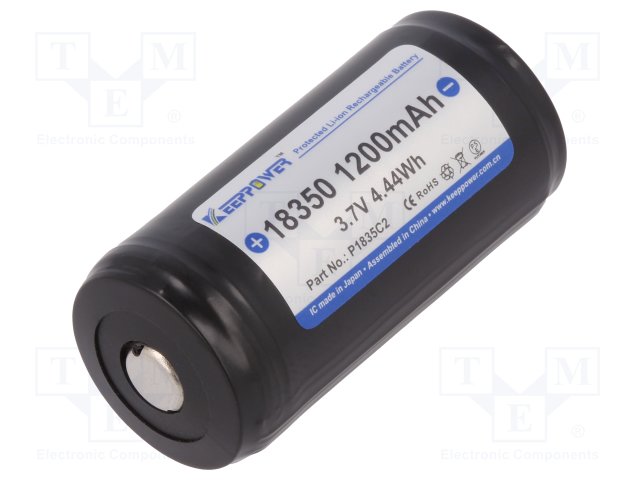 KEEPPOWER IMR18350-120PCM 1200MAH