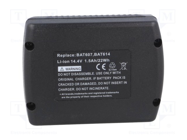 BOSCH 2607336150 1500MAH 14,4V LI-ION