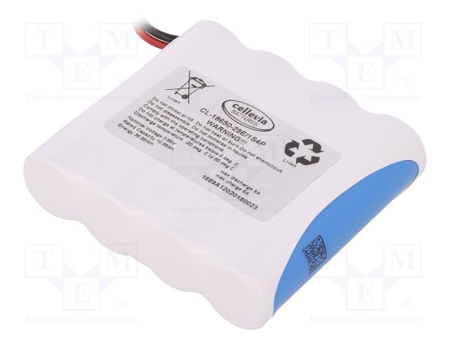 CELLEVIA BATTERIES CL-18650-29E/1S4P