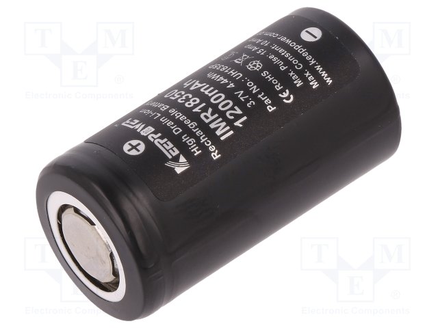 KEEPPOWER IMR18350 HIGH DRAIN 1200MAH