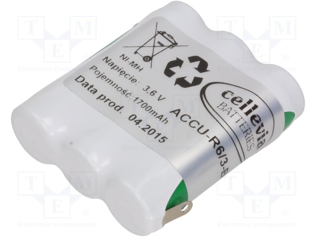 CELLEVIA BATTERIES ACCU-R6/3-B17