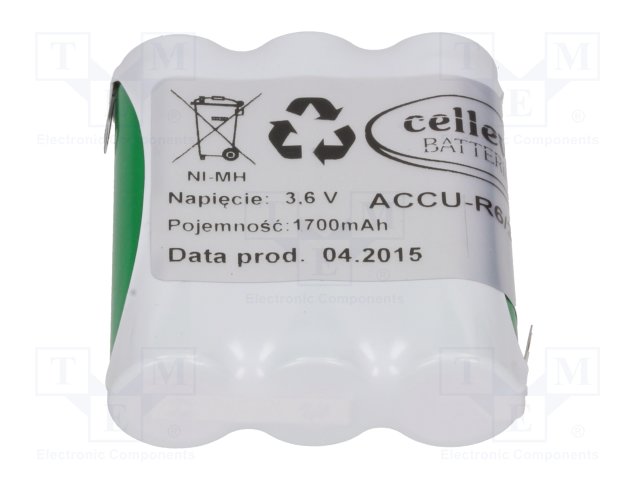 CELLEVIA BATTERIES ACCU-R6/3-B17