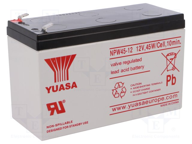 YUASA NPW45-12