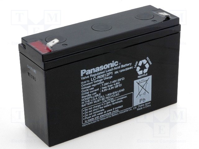 PANASONIC LC-R0612P1