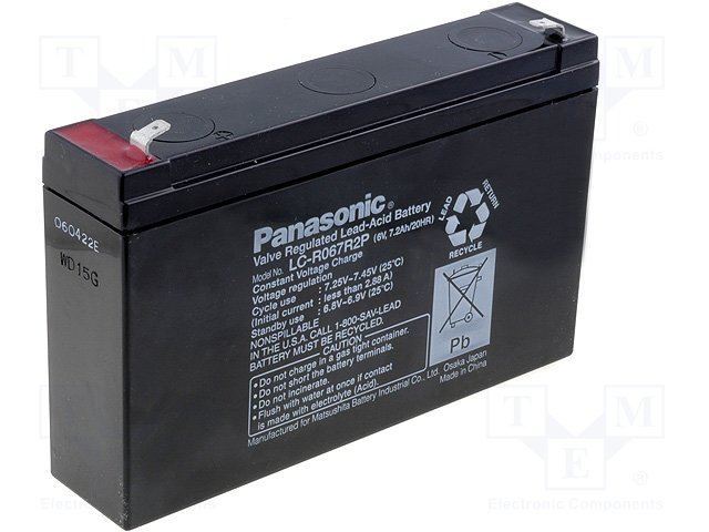 PANASONIC LC-R067R2P