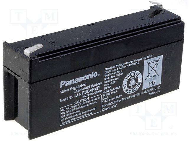 PANASONIC LC-R063R4P