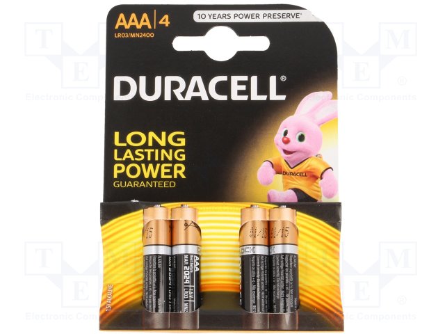 DURACELL LR03/AAA/MN2400(K4)