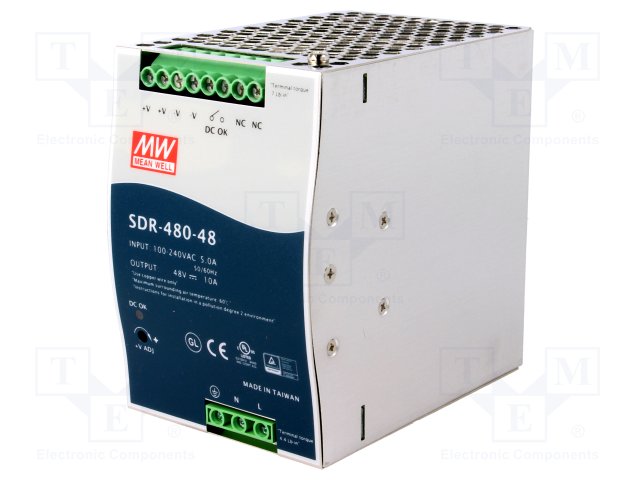 MEAN WELL SDR-480-48