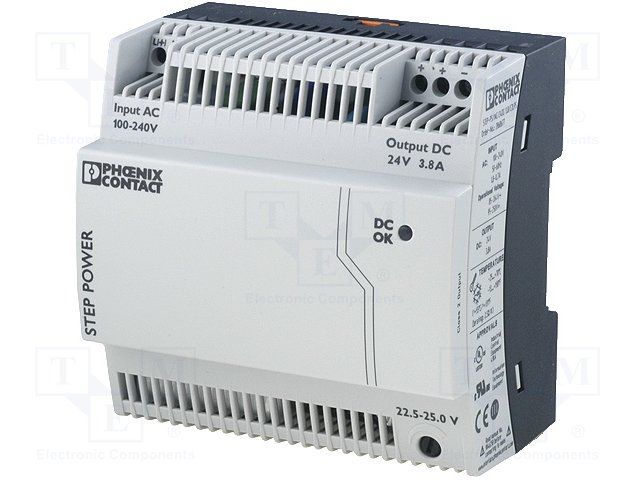 PHOENIX CONTACT STEP-PS/1AC/24DC/3.8/C2LPS
