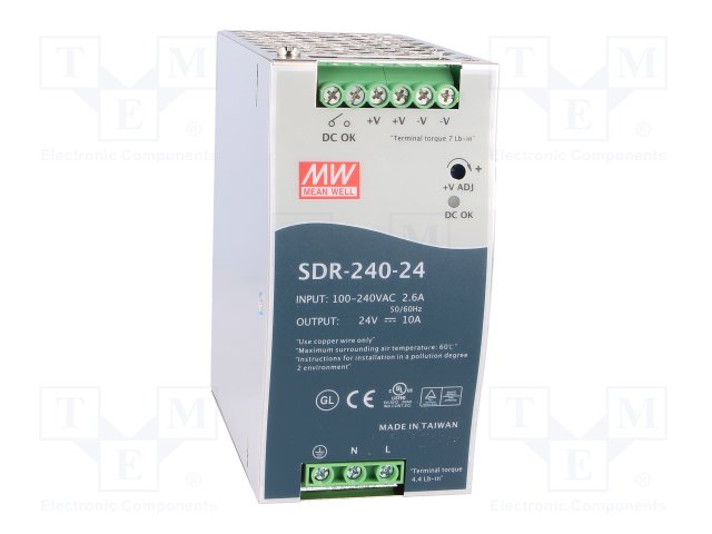 MEAN WELL SDR-240-24