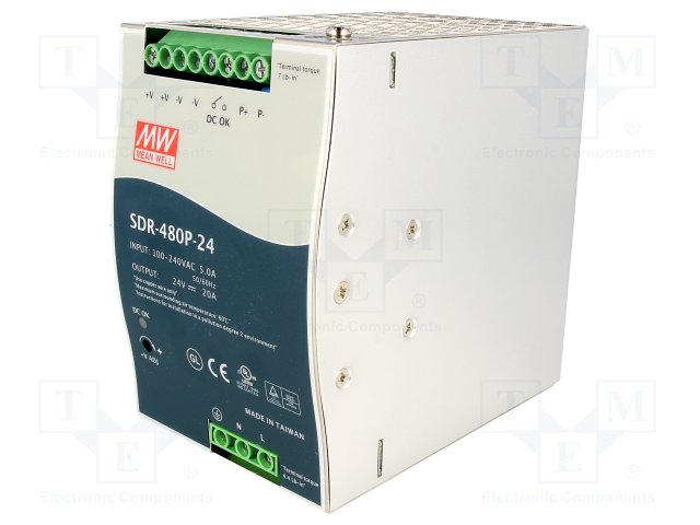 MEAN WELL SDR-480P-24