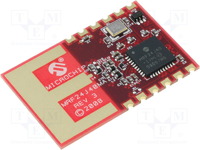 MICROCHIP TECHNOLOGY MRF24J40MA-I/RM