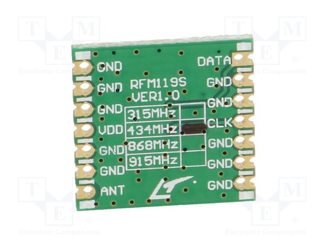 HOPE MICROELECTRONICS RFM119S-433S1